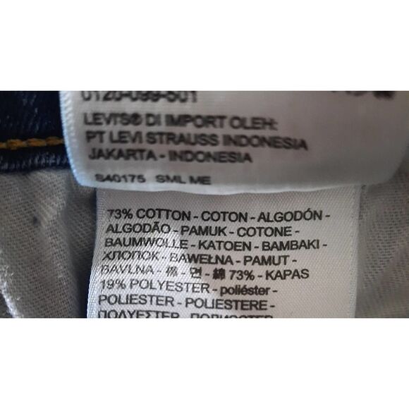 Levi's Jeans ladies 29 30 Skinny dark wash - Picture 7 of 7